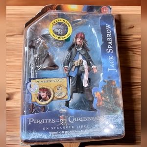 Disney Pirates Of The Caribbean On Stranger Tides Figure Jack Sparrow Zombie